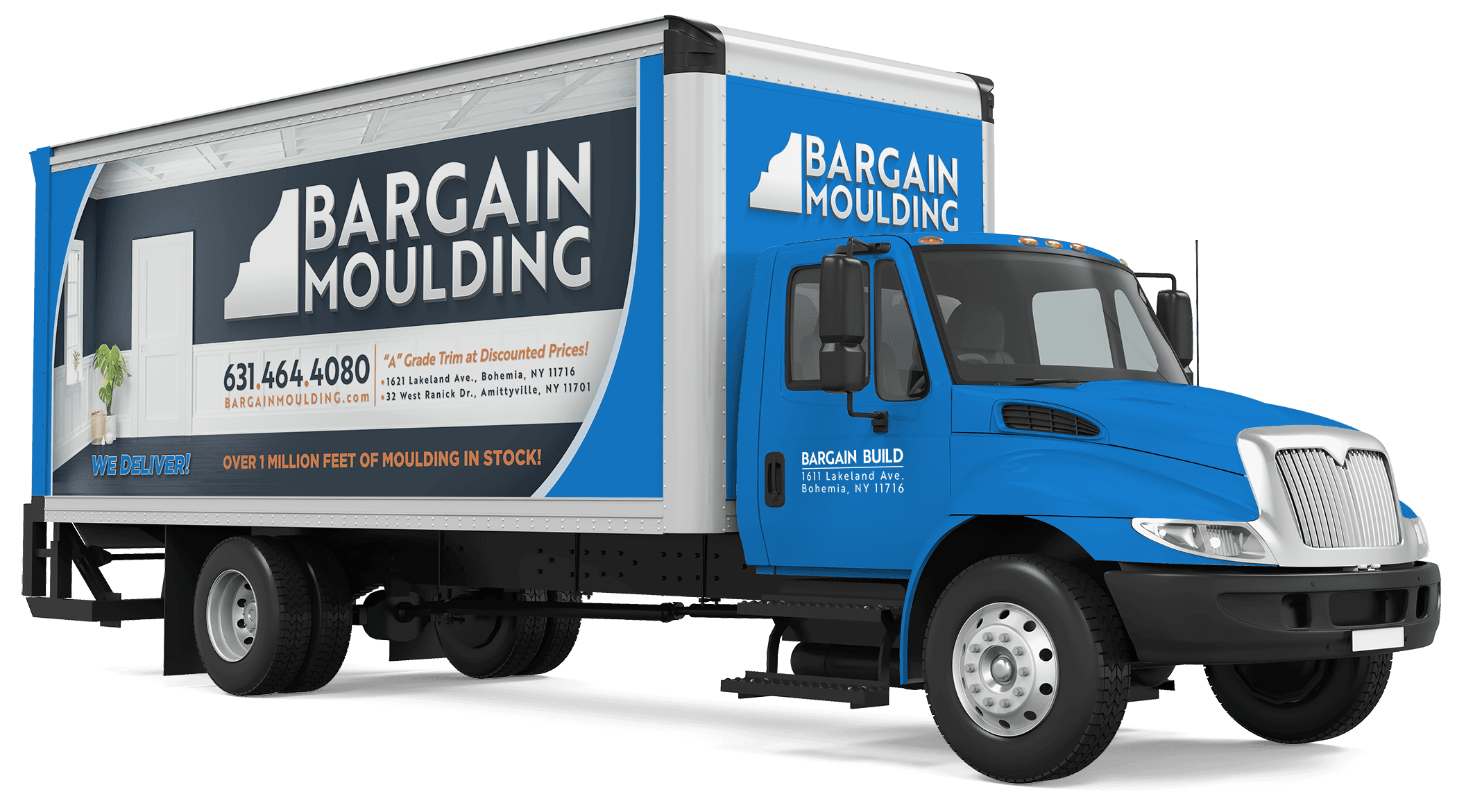 Bargain Moulding Delivery Truck Right Side