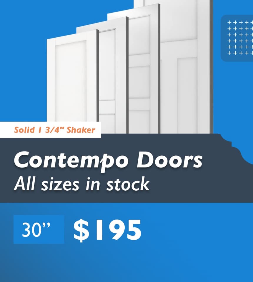 Contempo Doors - 30" $195