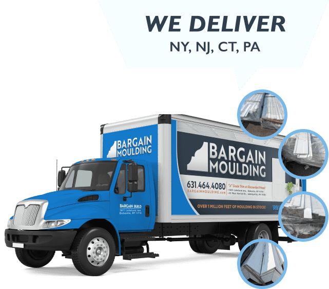 Bargain Moulding Delivery Truck with Locations